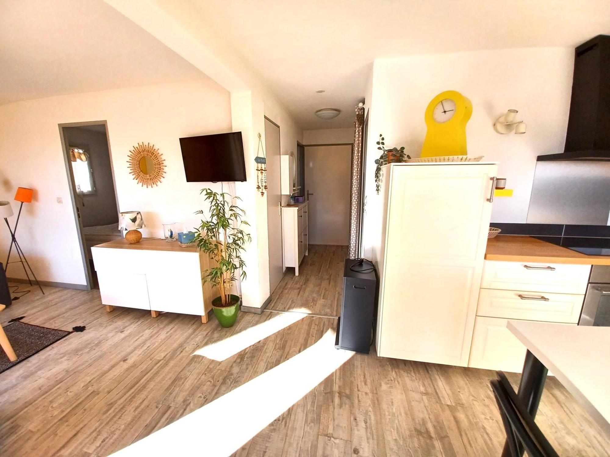 Plain-Pied Jardin 6 Personnes Clim Vue Mer Parking Wifi Terrasse Piscine Dans La Residence Saint-Pierre-la-Mer  Bagian luar foto