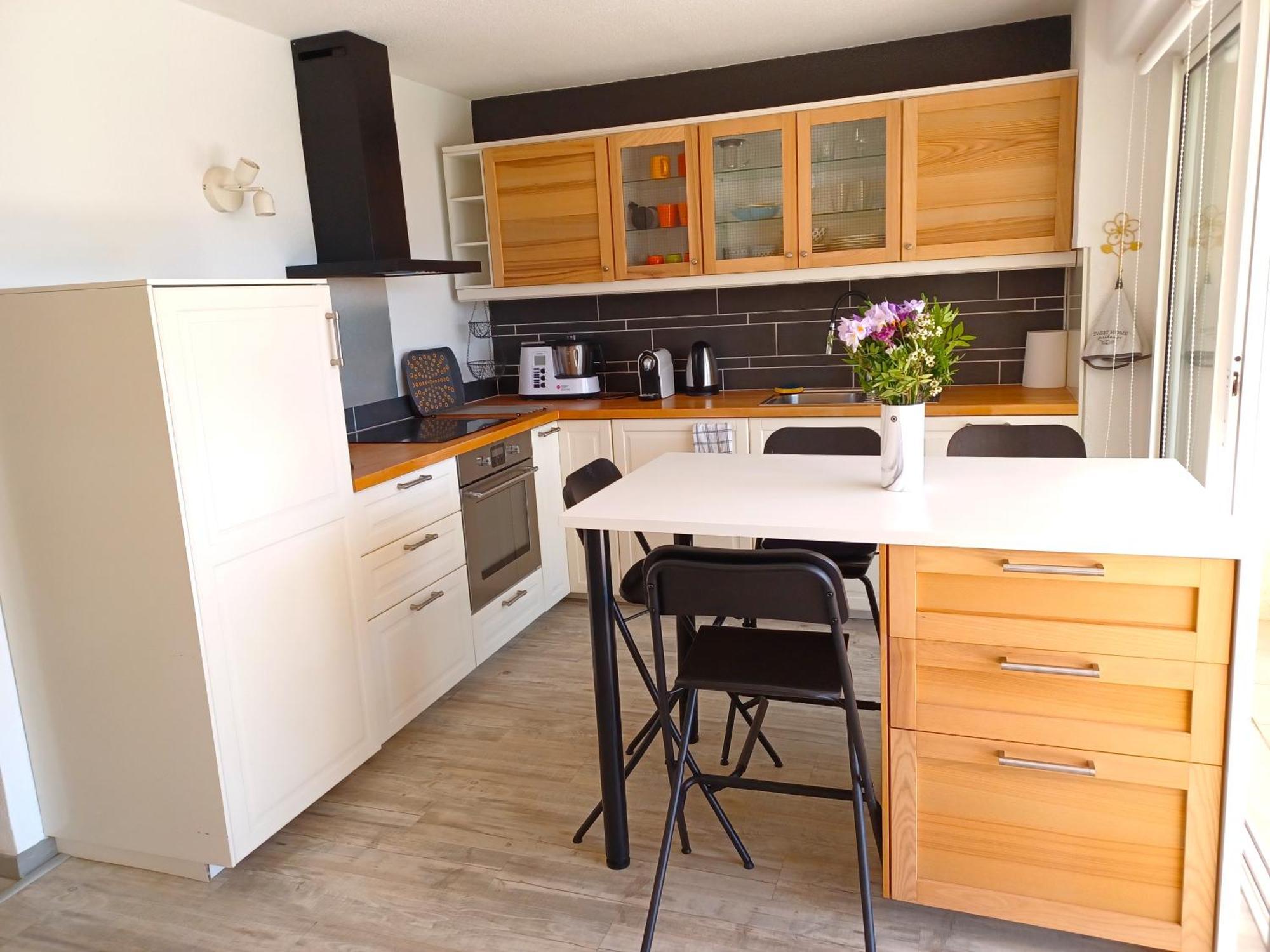 Plain-Pied Jardin 6 Personnes Clim Vue Mer Parking Wifi Terrasse Piscine Dans La Residence Saint-Pierre-la-Mer  Bagian luar foto