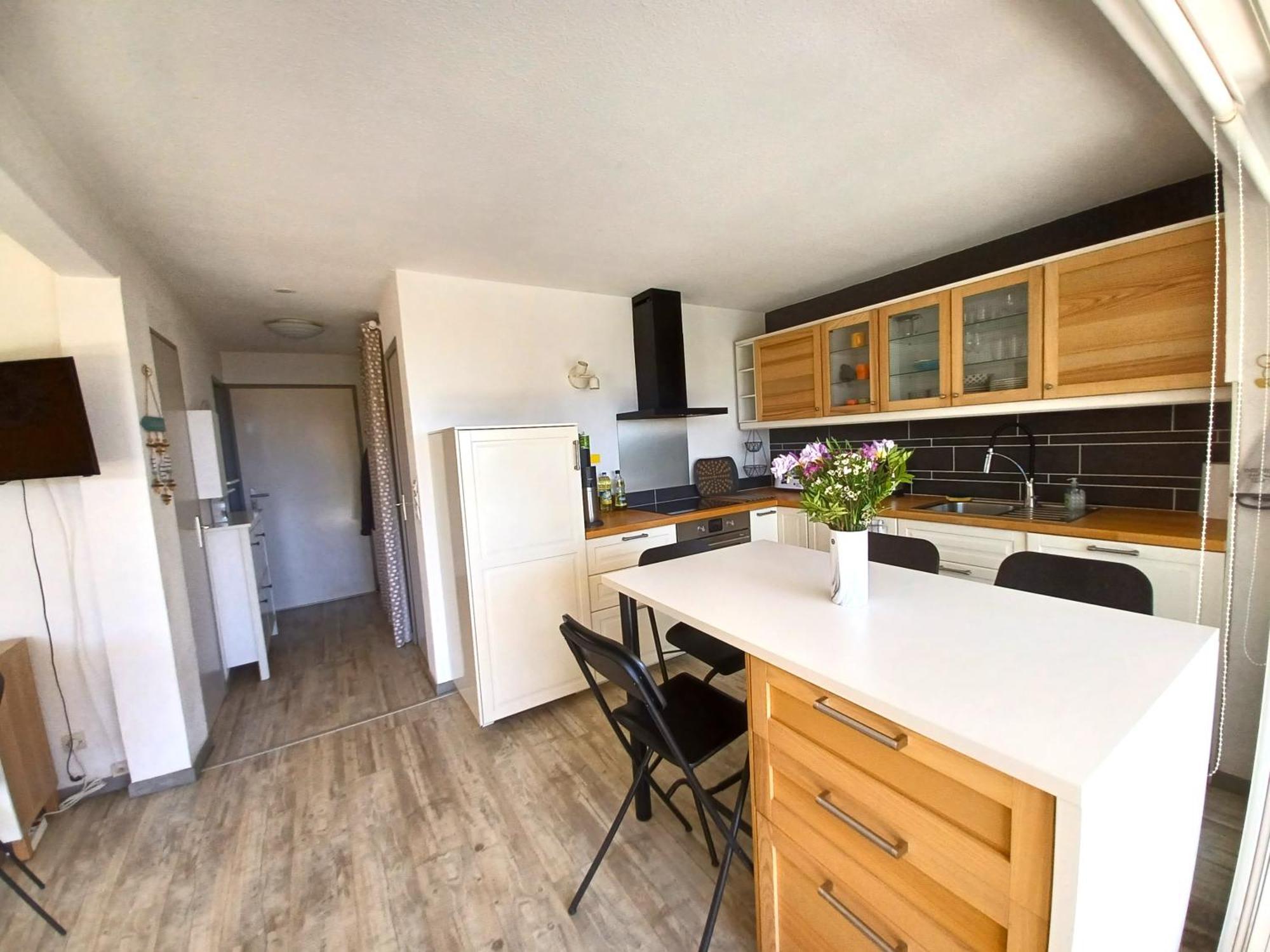 Plain-Pied Jardin 6 Personnes Clim Vue Mer Parking Wifi Terrasse Piscine Dans La Residence Saint-Pierre-la-Mer  Bagian luar foto